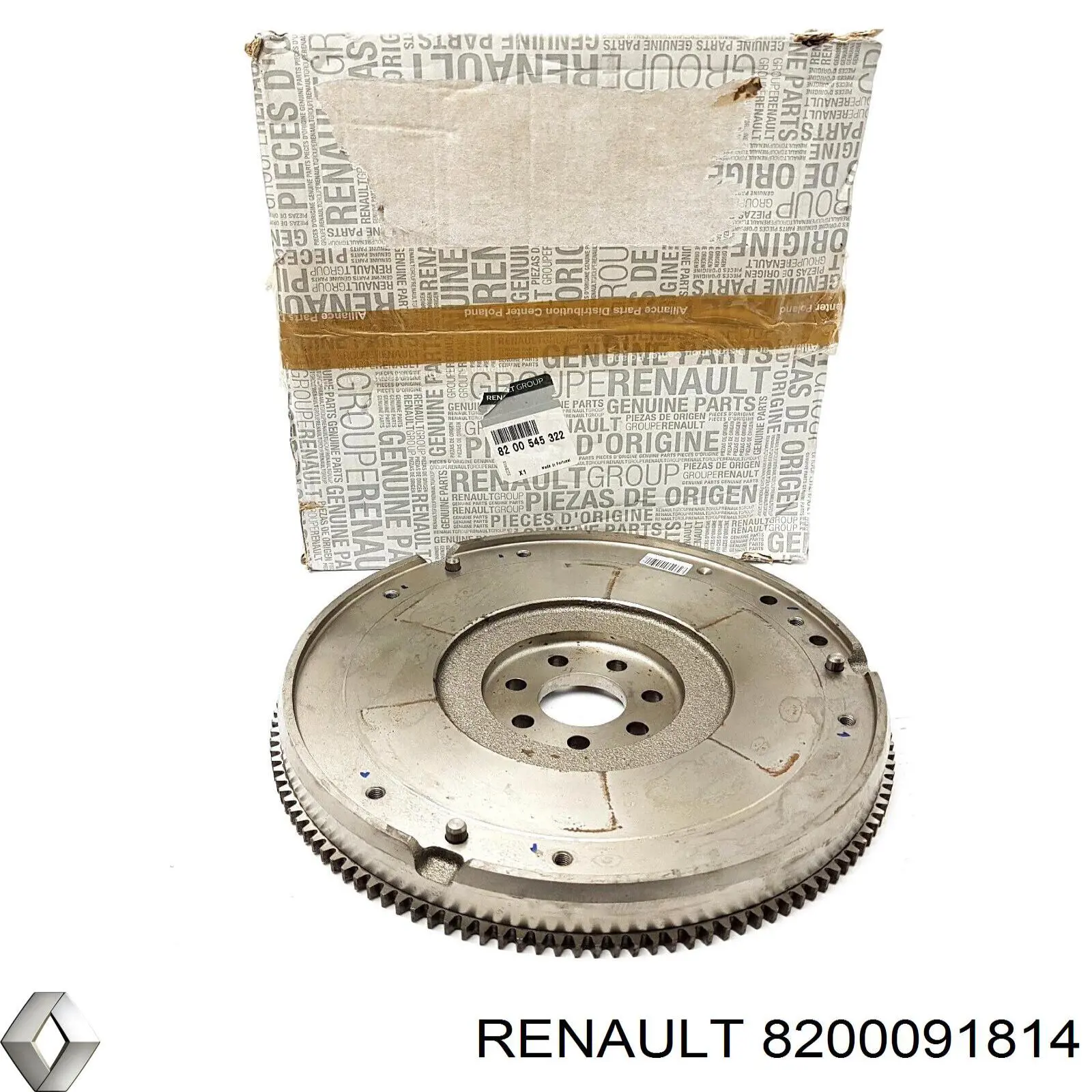 Маховик двигателя Renault (RVI) 8200091814 цена, от 20.52 USD