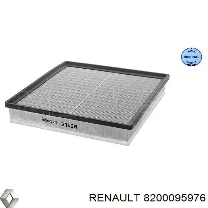 Воздушный фильтр 8200095976 Renault (RVI)