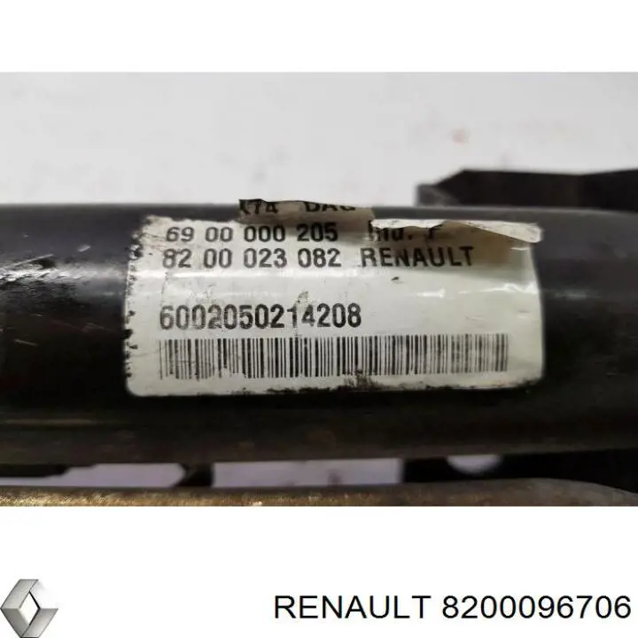 Рулевая рейка 8200096706 Renault (RVI)