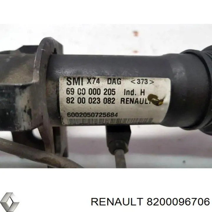 Рейка рулевая Renault (RVI) 8200096706