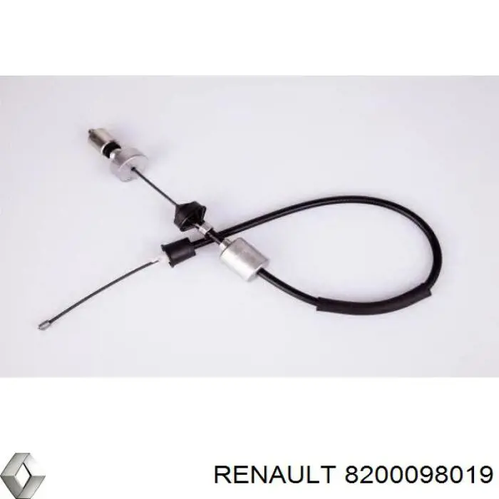 Трос сцепления Renault (RVI) 8200098019