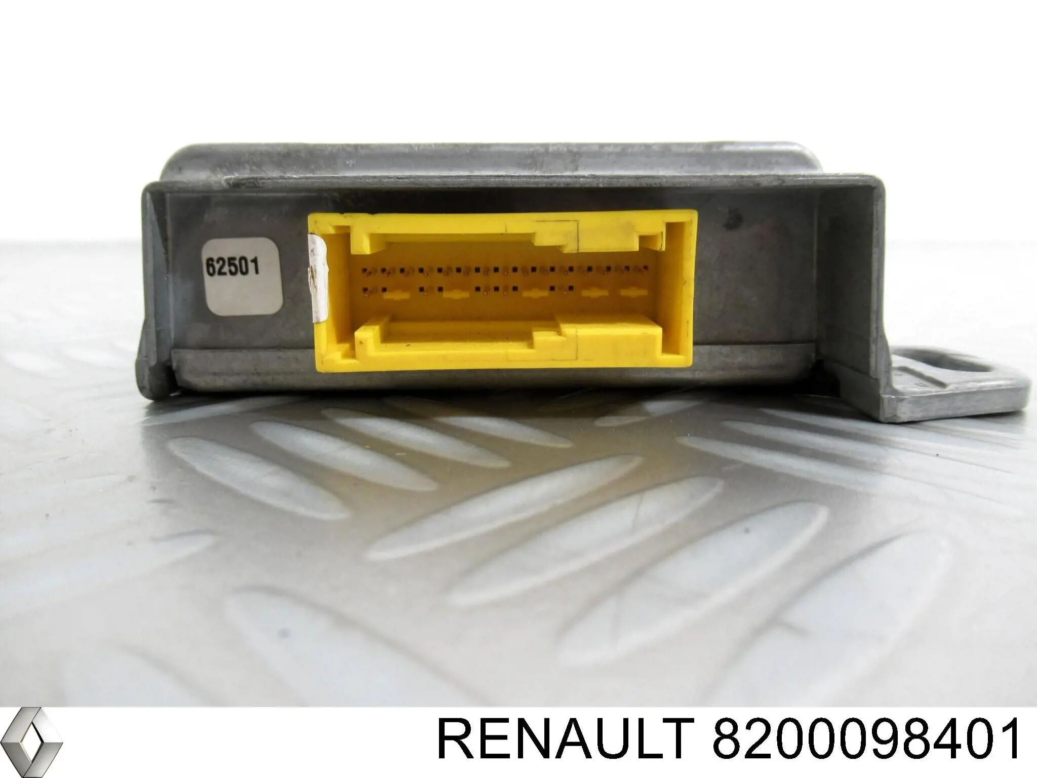 Модуль-процессор управления подушкой безопасности (ЭБУ AIRBAG) 8200098401 Renault (RVI)