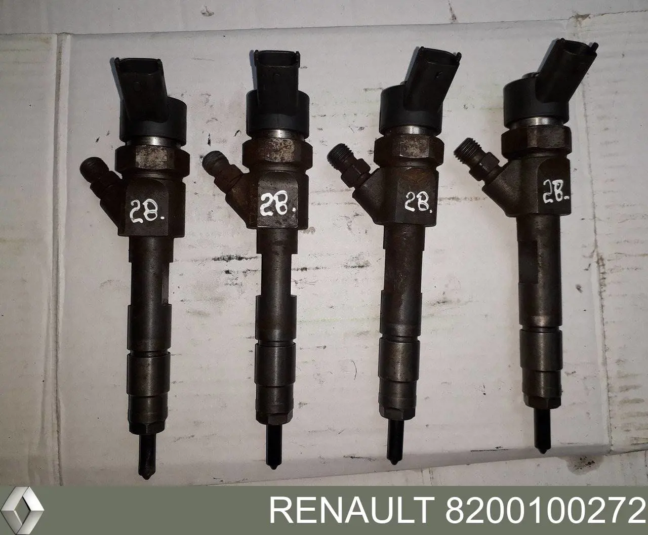 Топливные форсунки 8200100272 Renault (RVI)