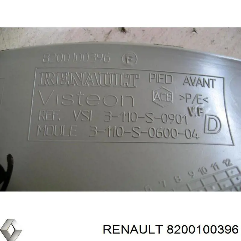 Купить 8200100396 Renault (RVI) 