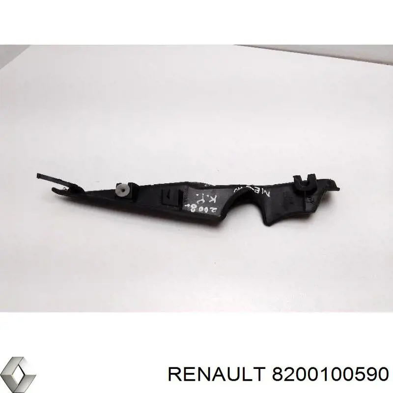 Grelha esquerda de limpadores de pára-brisa para Renault Megane (EM0)