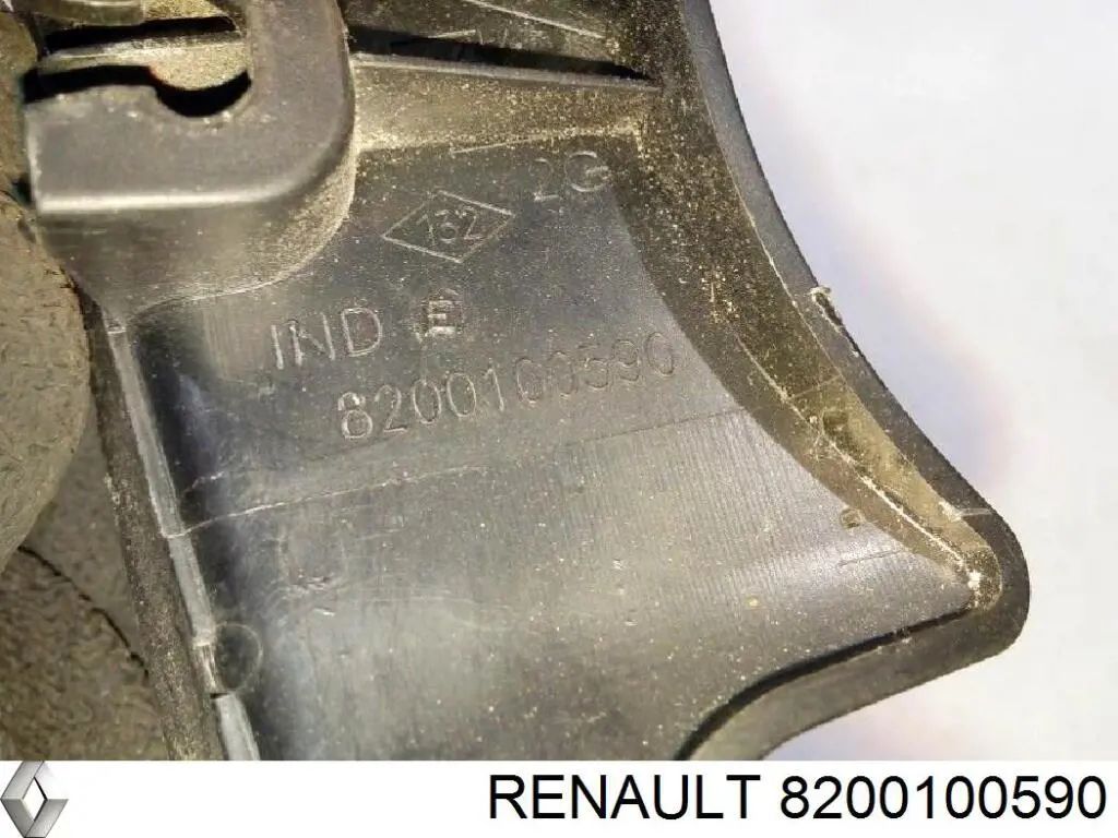 Купить 8200100590 Renault (RVI) Решетка дворников левая