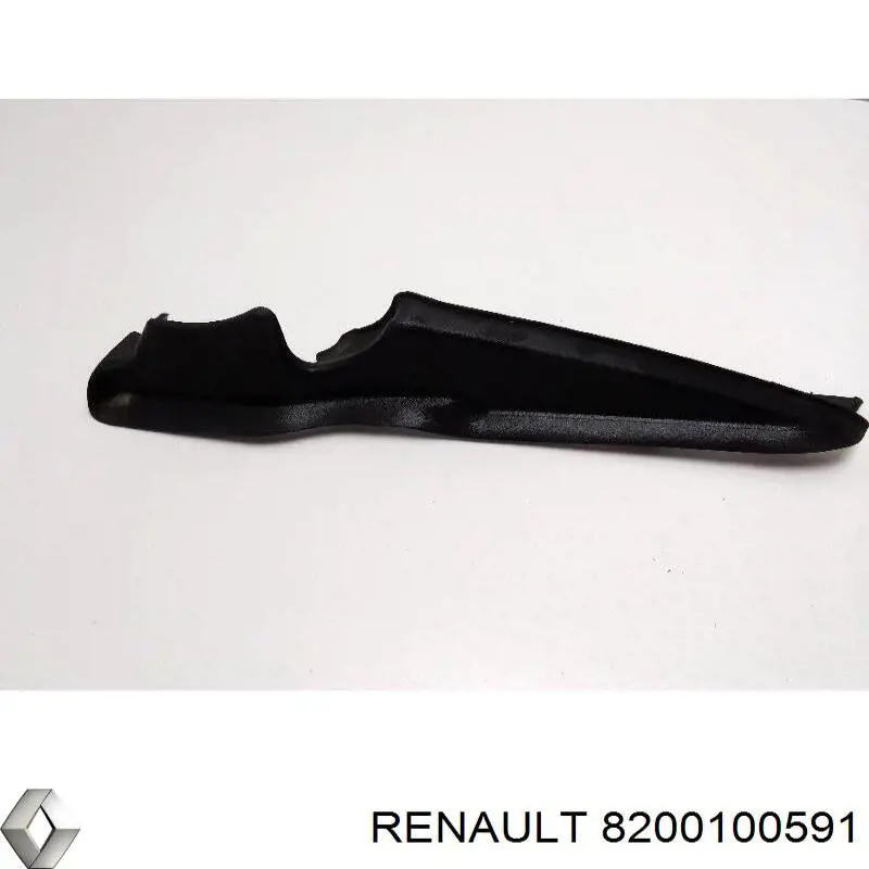 Решетка дворников правая на Renault Megane II 