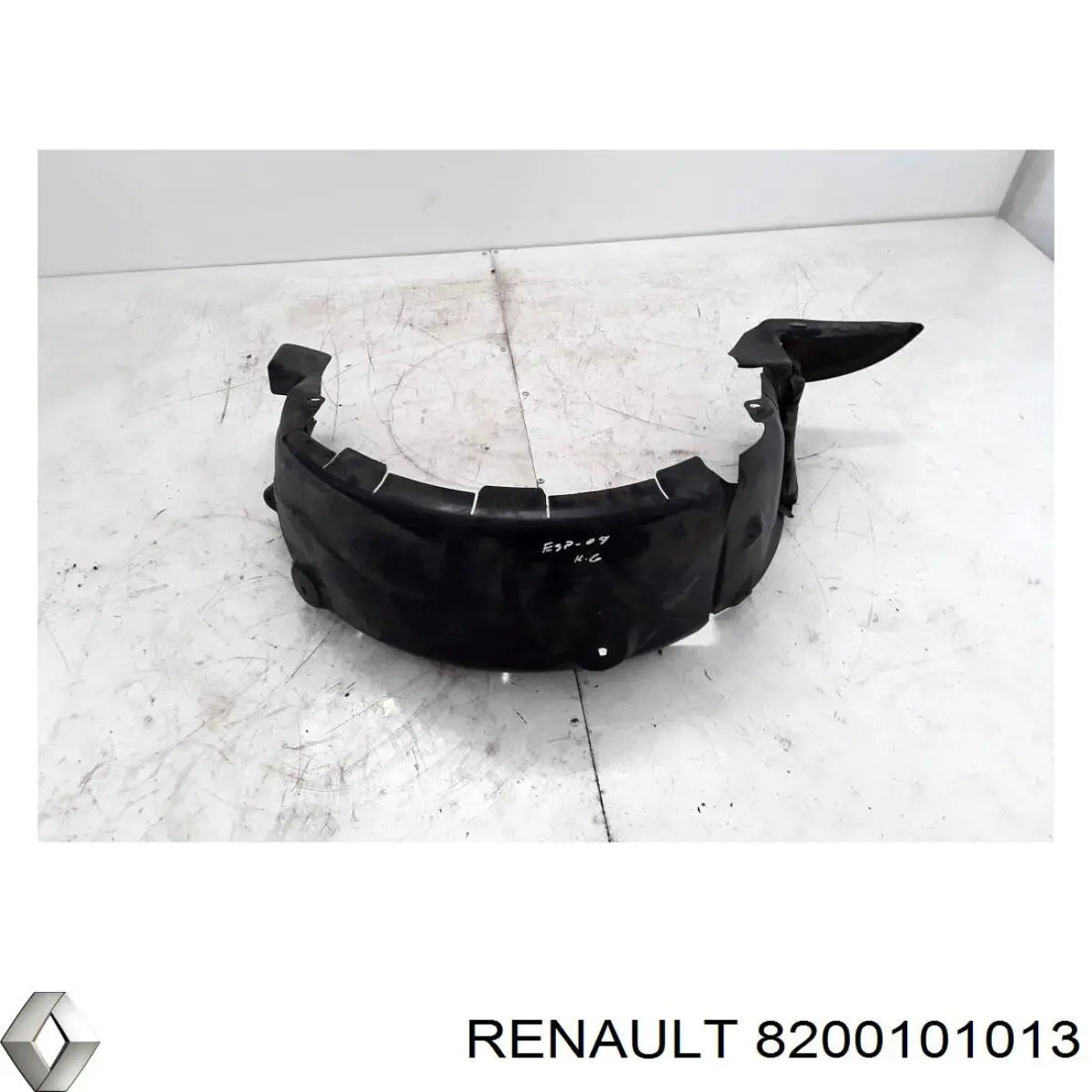 Guarda-barras do pára-lama traseiro esquerdo para Renault Espace (JK0)