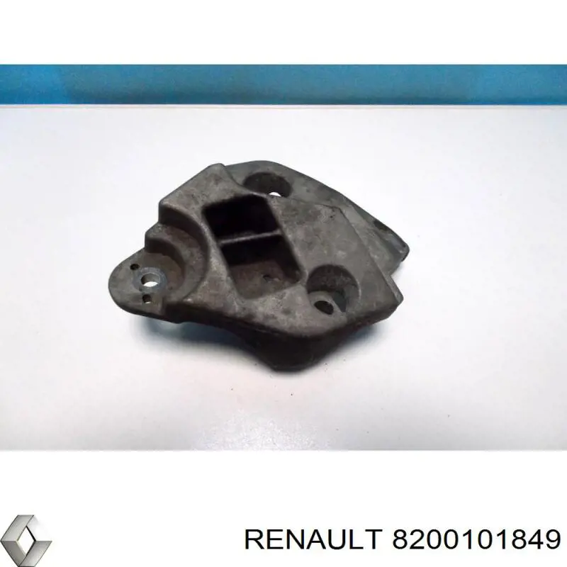 Кронштейн подушки (опоры) двигателя правой 8200101849 Renault (RVI)