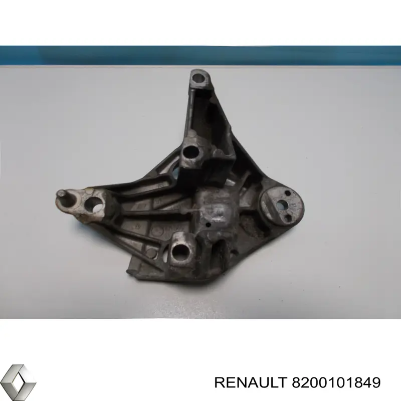 Кронштейн подушки (опоры) двигателя, правой Renault (RVI) 8200101849