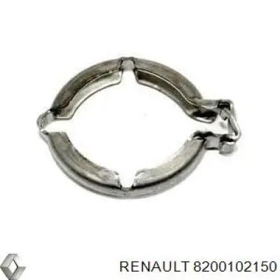 Braçadeira de cano derivado de válvula EGR para Renault Clio (BR01, CR01)