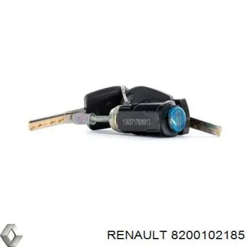 8200102185 Renault (RVI) botão de acionamento do fecho de tampa de porta-malas (de 3ª/5ª porta (de tampa de alcapão)