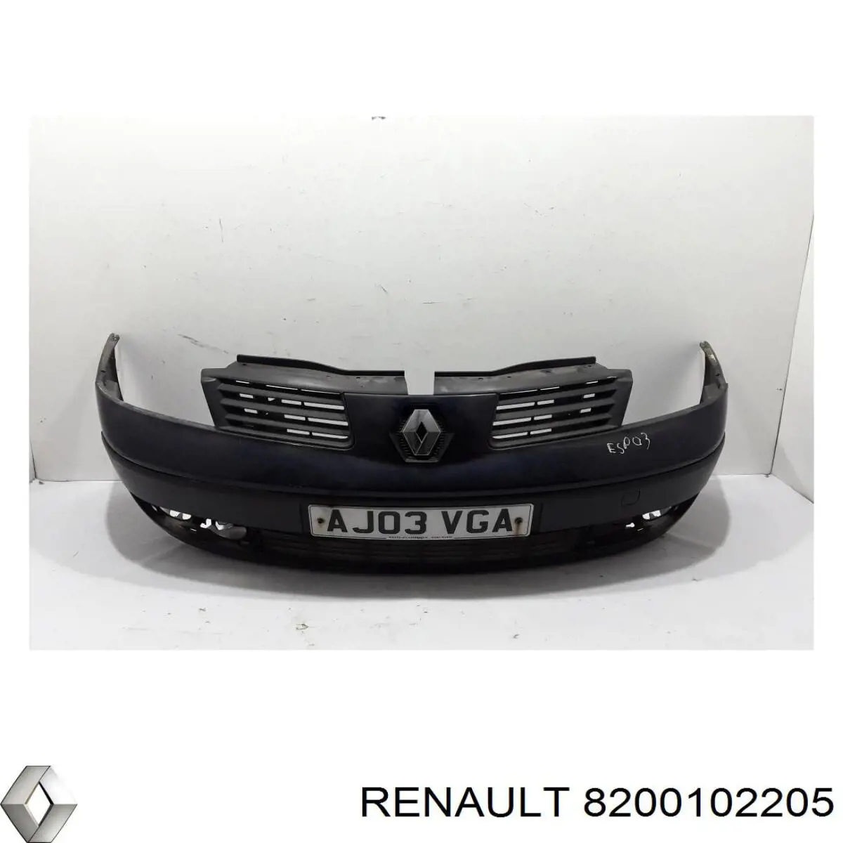 8200102205 Renault (RVI) передний бампер