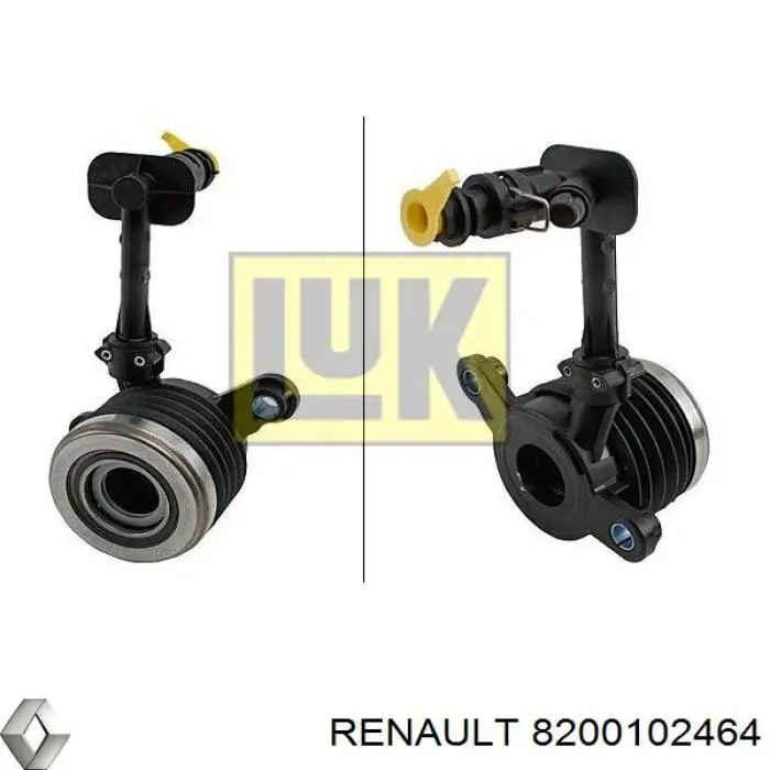 Цилиндр сцепления рабочий с выжимным подшипником Renault (RVI) 8200102464 цена, от 77.42 USD