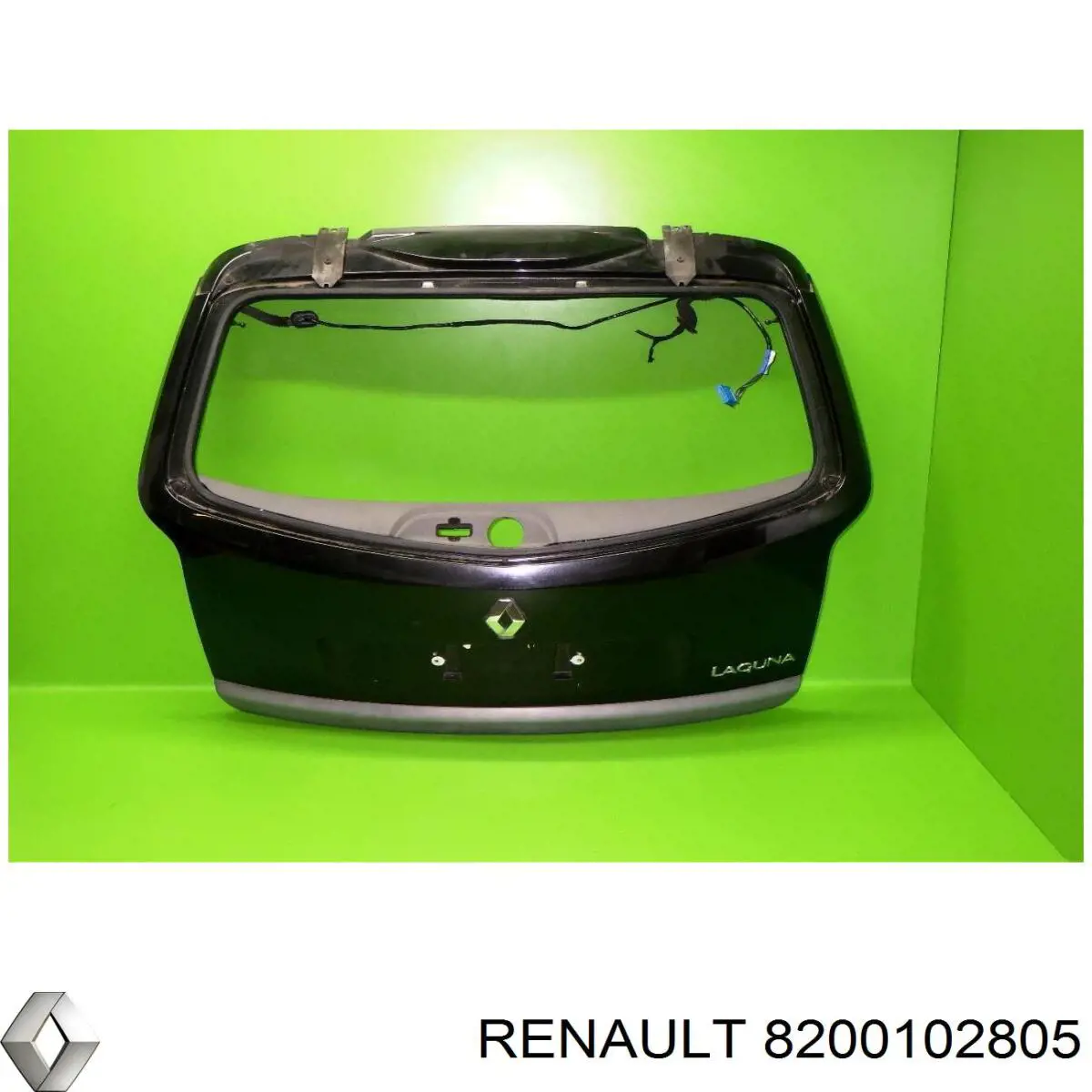 8200102805 Renault (RVI) porta traseira (3ª/5ª porta-malas (tampa de alcapão)