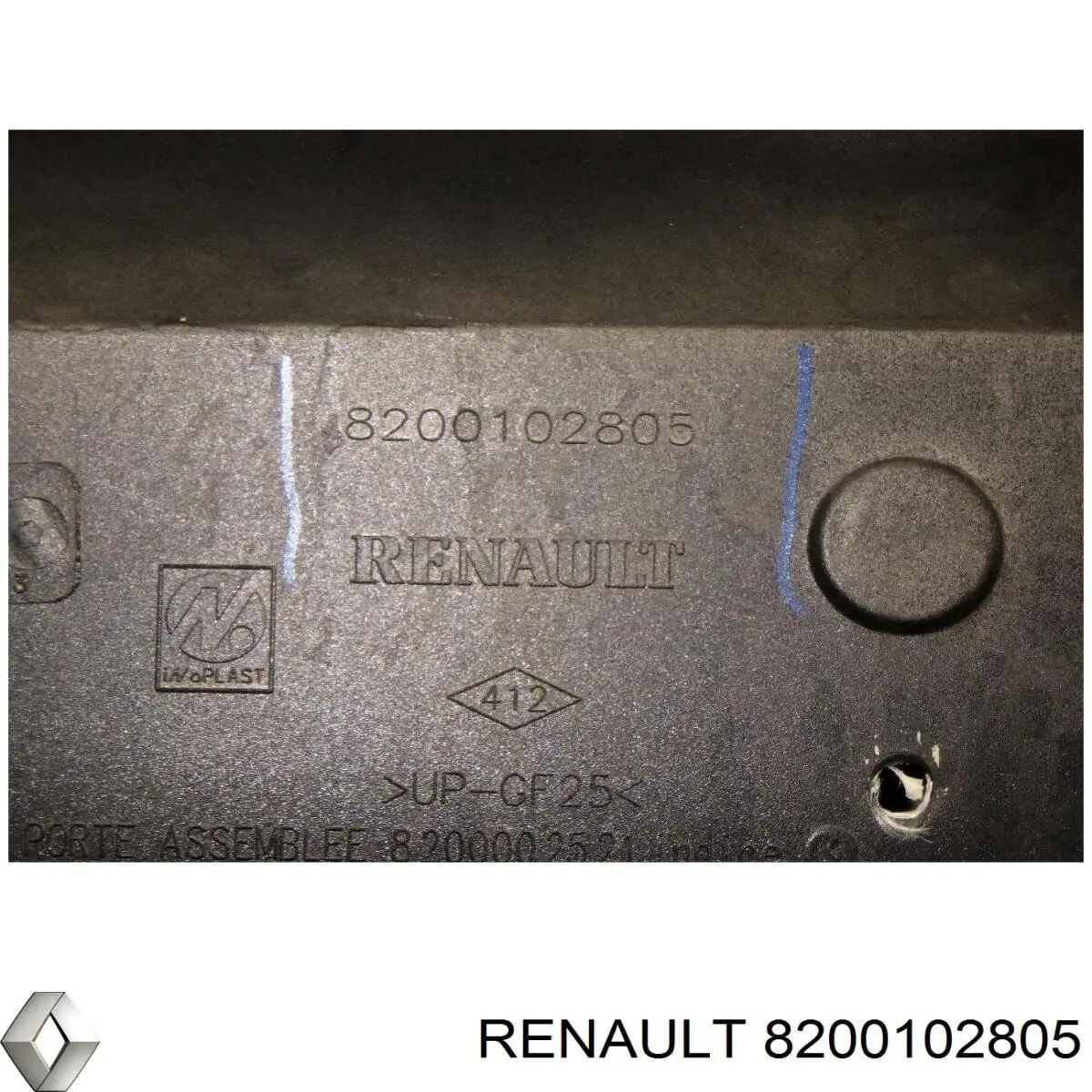 Пятая дверь Renault (RVI) 8200102805 цена, от 63.35 USD