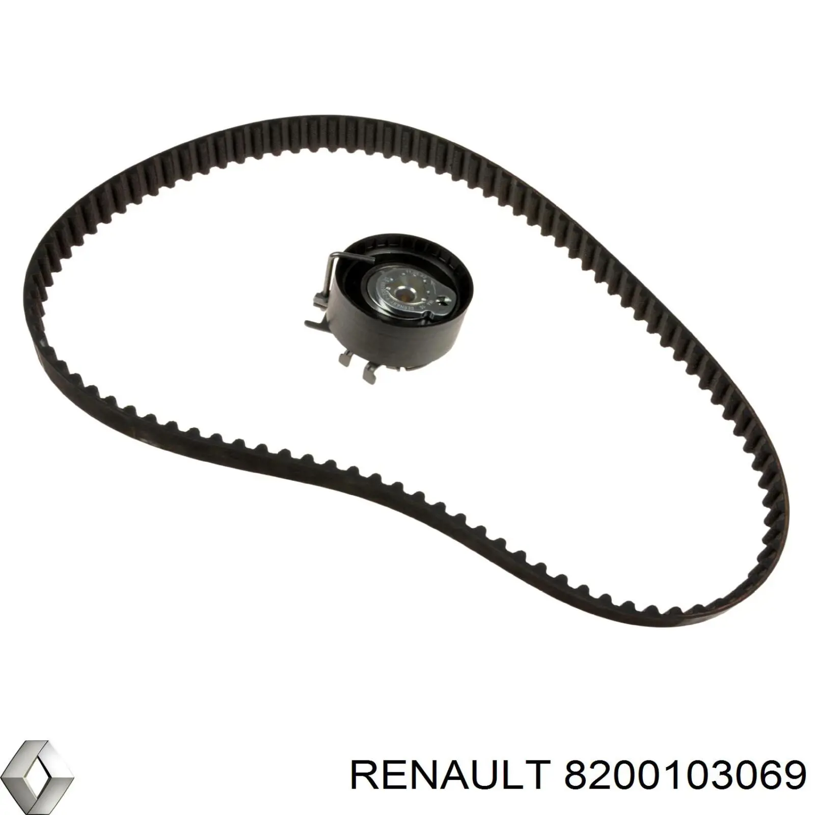 Ролик натяжителя ремня газораспределения Renault (RVI) 8200103069 цена, от 27.92 USD