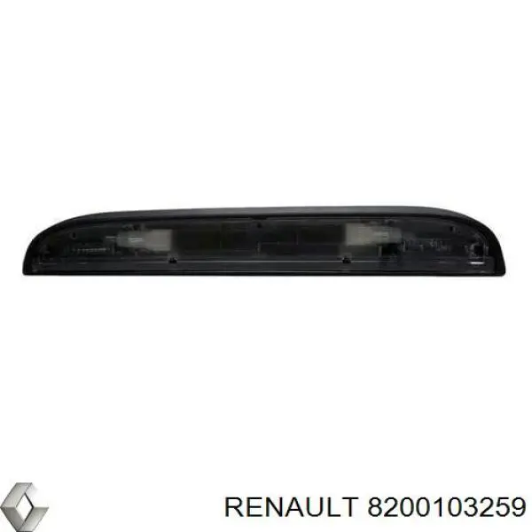 Фонарь освещения номерного знака Renault (RVI) 8200103259
