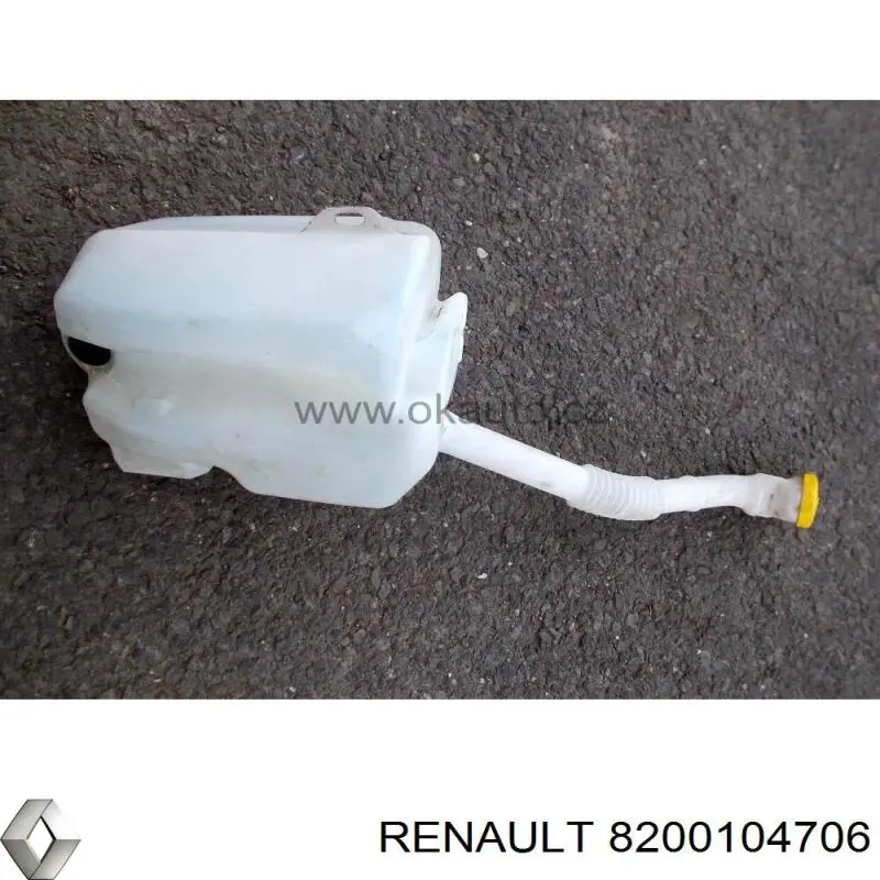 Купить 8200104706 Renault (RVI) Бачок омывайки
