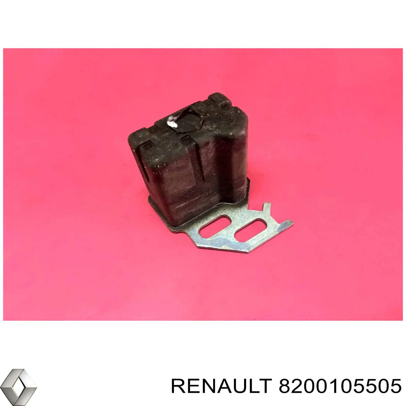 8200105505 Renault (RVI) consola de tubo de admissão do silenciador