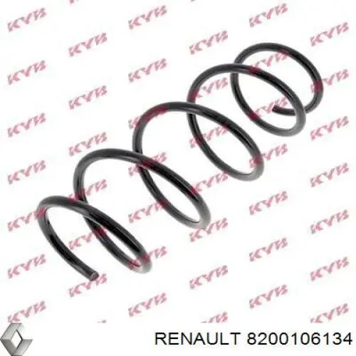 Купить 8200106134 Renault (RVI) Винтовая пружина подвеска