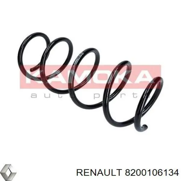 Пружина амортизатора передняя Renault (RVI) 8200106134 цена, от 20.03 USD
