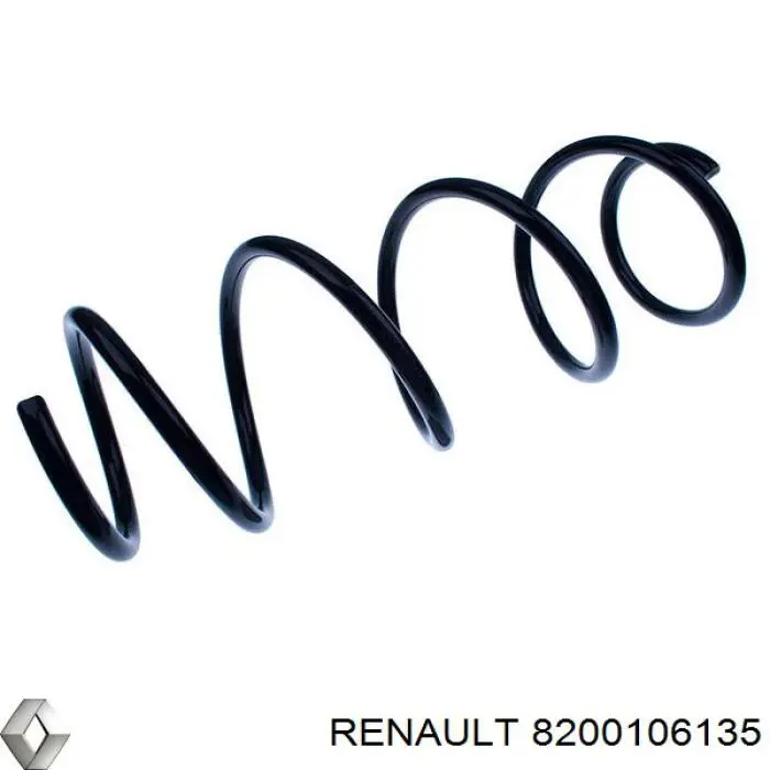 Передняя пружина 8200106135 Renault (RVI)