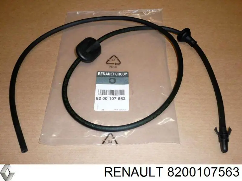 8200107563 Renault (RVI) форсунка омывателя заднего стекла