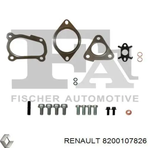 8200107826 Renault (RVI) turbina