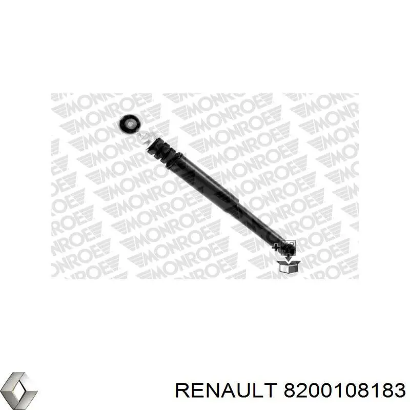 Амортизатор задний 8200108183 Renault (RVI)