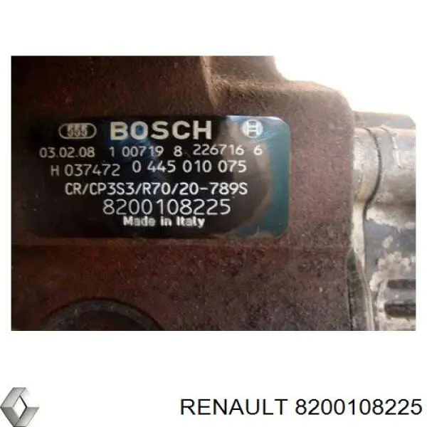 Насос топливный высокого давления (ТНВД) Renault (RVI) 8200108225 цена, от 63.35 USD