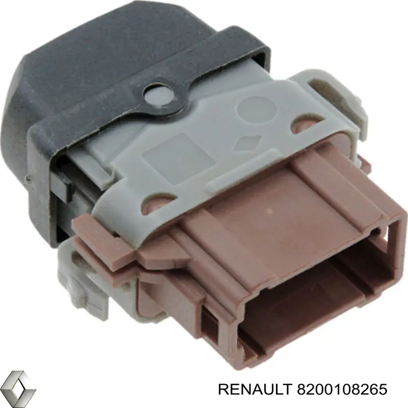 Botón de encendido, motor eléctrico, elevalunas, puerta delantera derecha 8200108265 Renault (RVI)