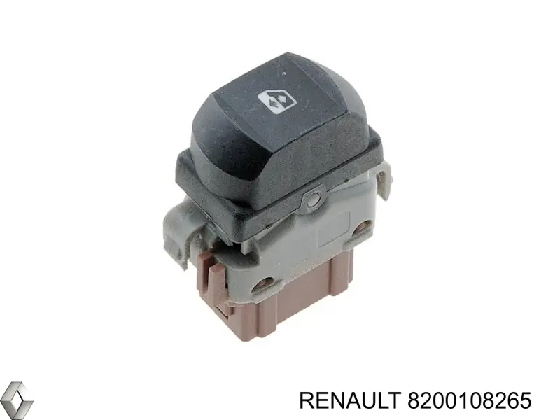 Купить 8200108265 Renault (RVI) Кнопка стеклоподъемника передняя