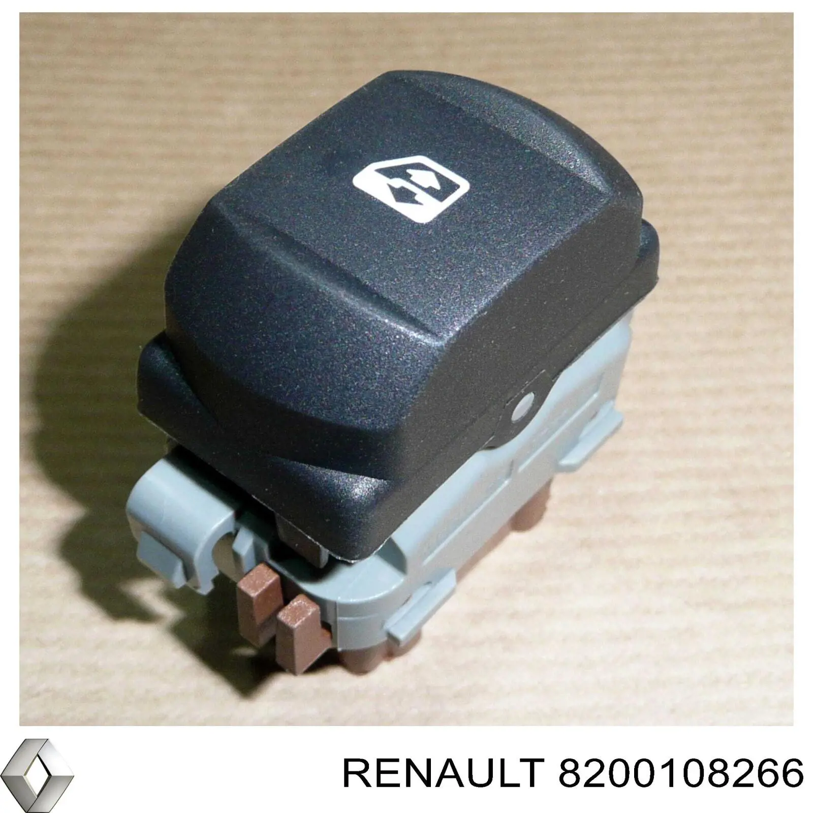 Кнопка подъемника заднего стекла 8200108266 Renault (RVI)