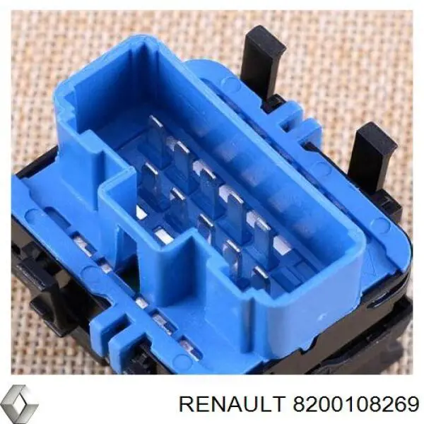 8200108269 Renault (RVI) кнопочный блок управления стеклоподъемником передний левый