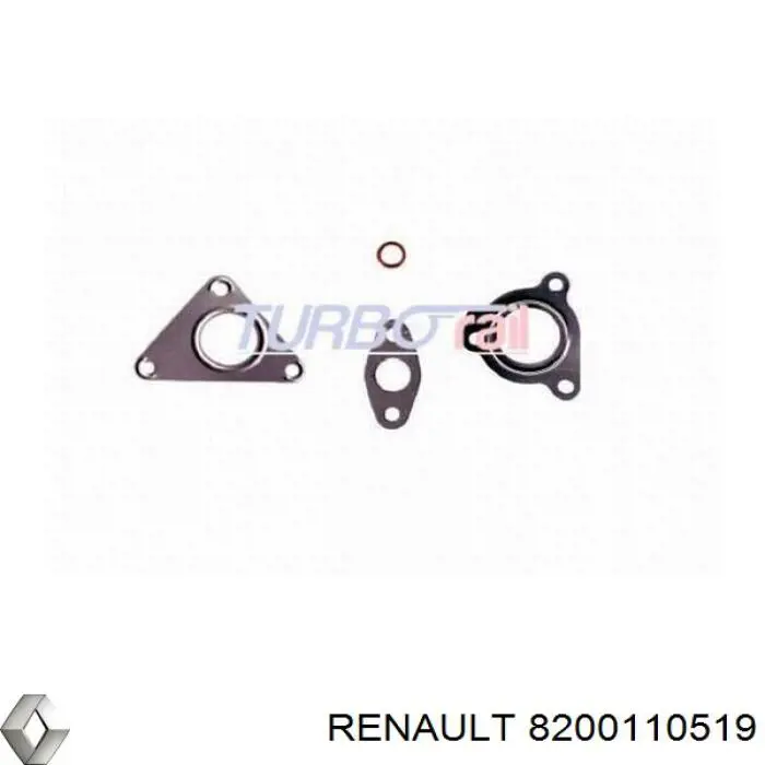 8200110519 Renault (RVI) турбина