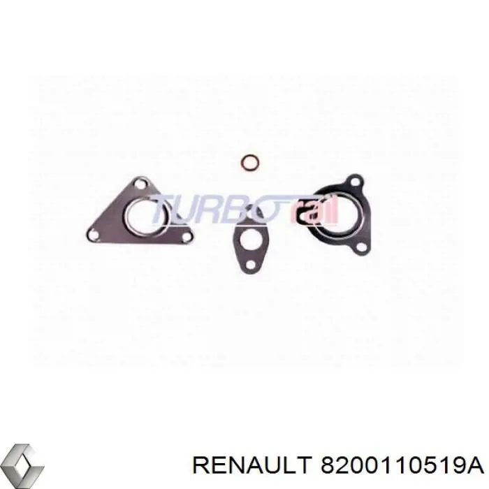 8200110519A Renault (RVI) турбина