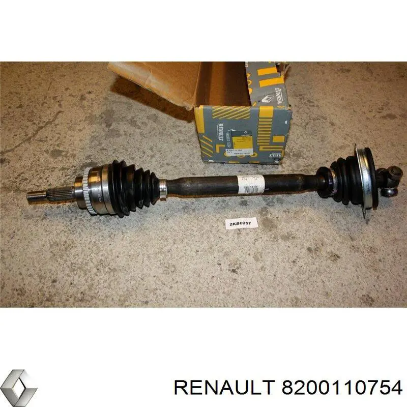 Привод передний левый Renault (RVI) 8200110754 цена, от 62.14 USD