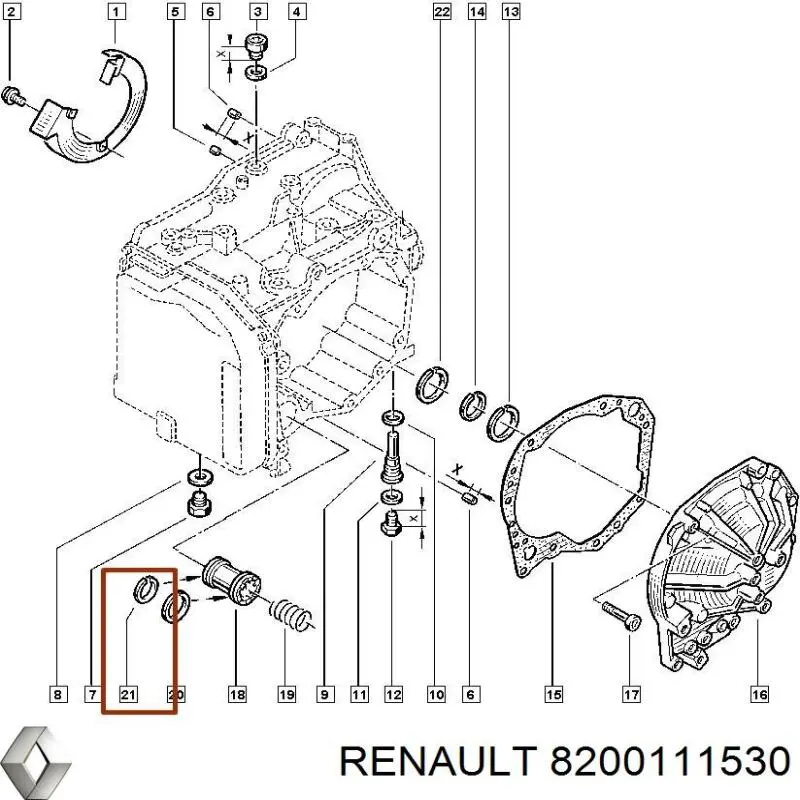 8200111530 Renault (RVI) 