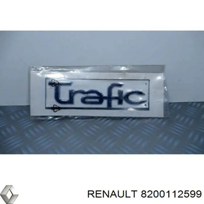 Купить 8200112599 Renault (RVI) Эмблема крышки багажника