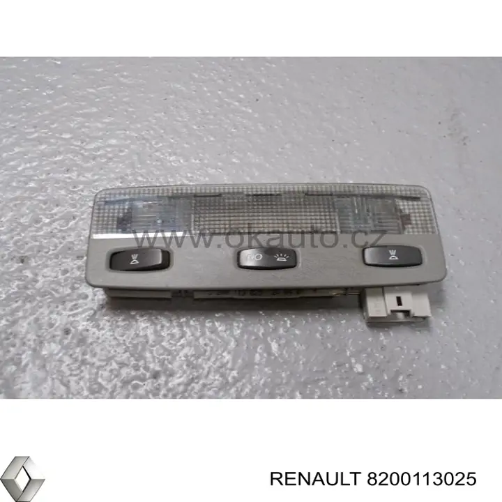 8200113025 Renault (RVI) Плафон освещения салона (кабины) задний