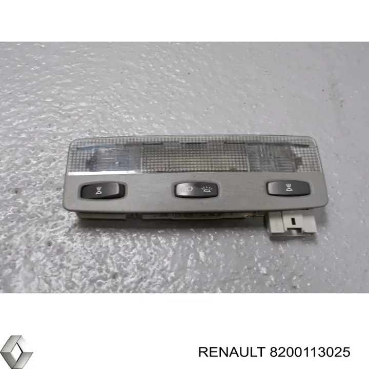 Купить 8200113025 Renault (RVI) Плафон освещения салона (кабины) задний