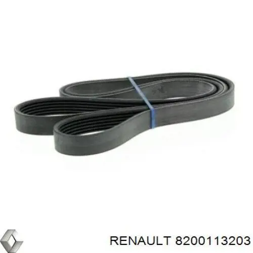 Клиновый ремень Renault (RVI) 8200113203 цена, от 14.05 USD