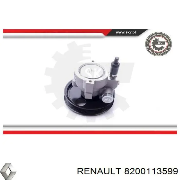Насос гидравлики Renault (RVI) 8200113599 цена, от 64.12 USD