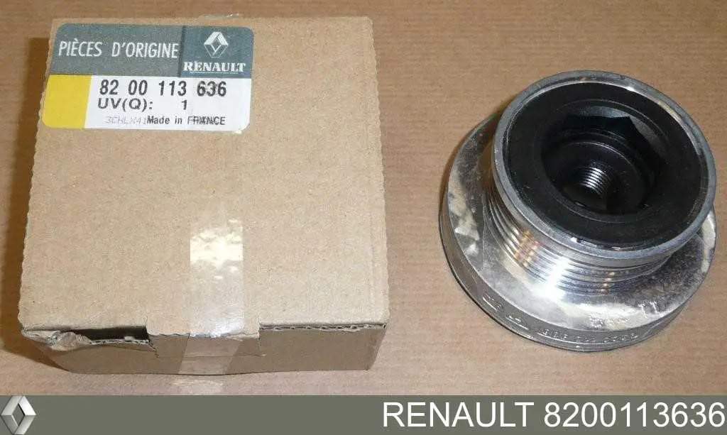 8200113636 Renault (RVI) шкив генератора