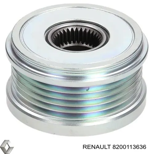 Инерционный шкив Renault (RVI) 8200113636 цена, от 27.77 USD