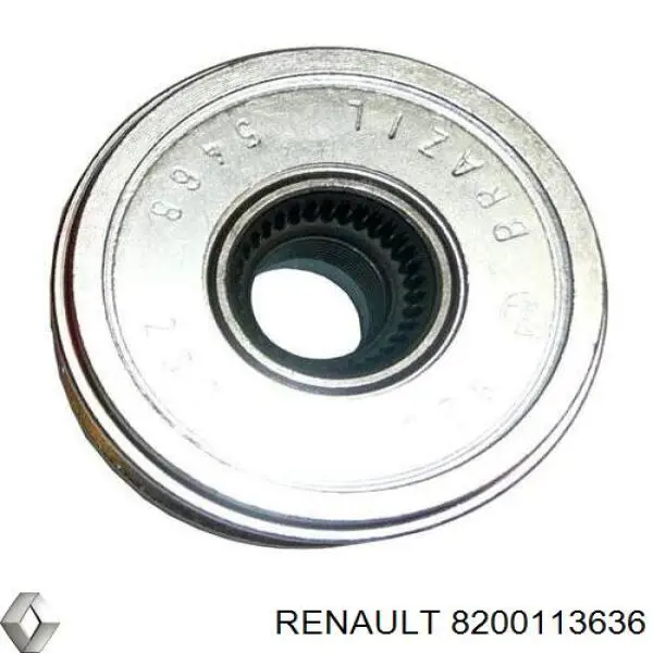 Инерционный шкив Renault (RVI) 8200113636 цена, от 27.77 USD