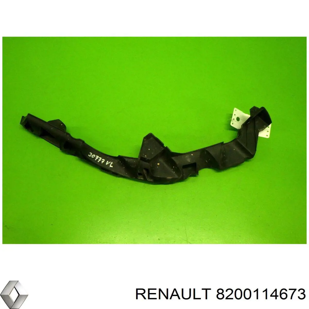 8200114673 Renault (RVI) consola do pára-choque dianteiro esquerdo