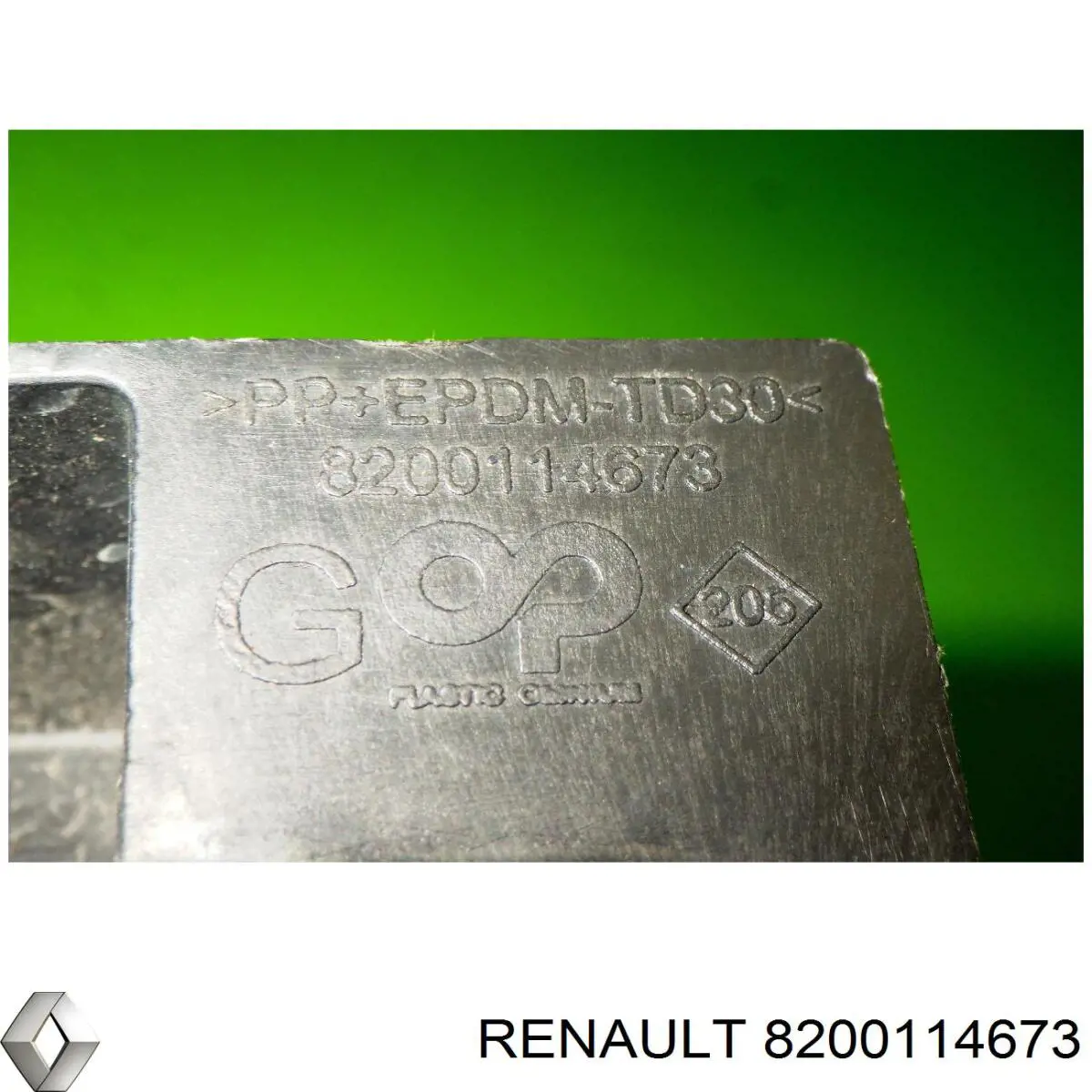 Кронштейн бампера переднего левый FP5608931 FPS