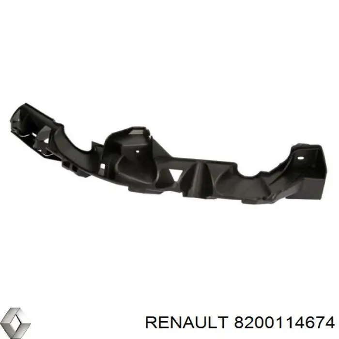 Кронштейн бампера переднего правый 8200114674 Renault (RVI)